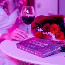 Ciocolata cu Beneficii Cio&co ''Afrodiziacă''- pentru cupluri, 1 cutie x 8 buc (violet)