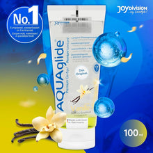 Lubrifiant Aquaglide Vanilla, pe baza de apa, cu aroma de vanilie, 100 ml