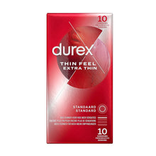 Prezervative ultra subtiri Durex Thin Feel, Extra Thin, 52 mm, 1 cutie x 10 buc