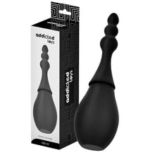 Duș anal ADDICTED TOYS Travel Cleaner Model 4, capacitate 160 ml, compact și ușor de folosit, din silicon moale, negru