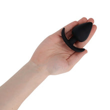 Plug anal ADDICTED TOYS Anal Plug XL, lungime 9.5 cm, diametru 5.1 cm, din silicon, negru (mare)