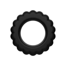 Set 4 inele pentru penis ADDICTED TOYS Cock Ring Set, din silicon flexibil, diametre progresive 2.1 - 2.8 cm, negru