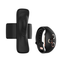 Vibrator pentru chilot ANNE’S DESIRE, control prin telecomandă tip ceas, 7 funcții de vibrație, rezistent la apă, negru