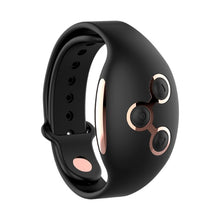 Vibrator pentru chilot ANNE’S DESIRE, control prin telecomandă tip ceas, 7 funcții de vibrație, rezistent la apă, negru