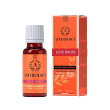 Picături afrodisiace APHRODICT Love Drops, pentru creșterea libidoului feminin și orgasm intens, cu ghimbir și urzică, 20 ml