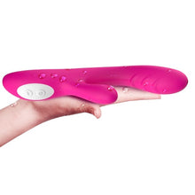 Vibrator rabbit ARMONY Spark Vibrator, cu funcție de încălzire, 9 funcții de vibrație, silențios, rezistent la apă, roz