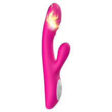 Vibrator rabbit ARMONY Spark Vibrator, cu funcție de încălzire, 9 funcții de vibrație, silențios, rezistent la apă, roz