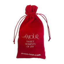 Kit DREAMTOYS Amour The Secrets Of Love, set 7 produse, cu vibrator cu telecomandă, mască, lumânare de masaj și petale de trandafir
