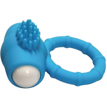 Inel vibrator Armony - Power, pentru cupluri, din silicon, albastru