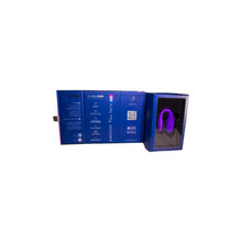 Vibrator dublu B-SERIES Double Fun, control prin aplicație, 10 funcții de vibrație, rezistent la apă IPX7, din silicon, mov
