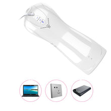 Masturbator interactiv B-SERIES Foxshow, cu funcție de sunet, 7 funcții de pulsații, 7 funcții de vibrație, 22.8 cm, alb