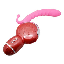 Vibrator BAILE Rolling Fun II, în formă de roată, pentru clitoris și punctul G, funcție de simulare sex oral, 6 funcții de rotație, roz