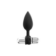 Set plug anal BATHMATE Anal Training Plugs Vibe, 3 dopuri anale + vibrator bullet cu 10 funcții de vibrație, negru cu argintiu