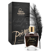 Vopsea de corp comestibilă BIJOUX INDISCRETS Poême Dark Chocolate, cu gust de ciocolată neagră, 50 gr