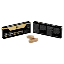 Capsule BLACK BULL Erectmen & Testosteride, pentru erecții puternice, potență și testosteron, 4 buc (PTS)