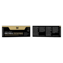 Capsule BLACK BULL Erectmen & Testosteride, pentru erecții puternice, potență și testosteron, 4 buc (PTS)
