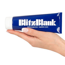 Cremă depilatoare BLITZBLANK, pentru îndepărtarea părului, formulă delicată și hidratantă, 125 ml