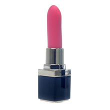 Vibrator stimulator BSeries - Lipstick, pentru stimularea clitorisului, 10 functii de vibratie, negru si rosu