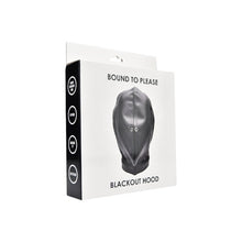 Cagula Bound To Please - Blackout Hood, pentru jocuri erotice BDSM, Neagra N12243