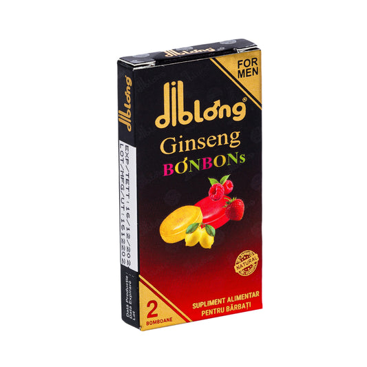 Bomboane afrodisiace premium concentrate, DIBLONG GINSENG BONBONS for MEN, pentru potenta, erectie, impotriva ejacularii, 100% natural, 1 cutie x 2 buc