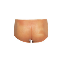 Boxershort penis - Alter Ego, din silicon 100% pur, cu un penis erect si testicole, 18 cm S/M
