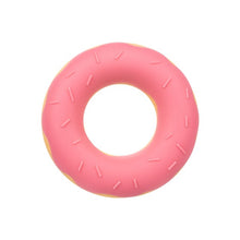 Inel pentru penis CALEXOTICS Dickin’ Donuts, în formă de gogoașă, din silicon elastic și confortabil, diametru 2.5 cm, roz