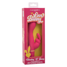 Vibrator rabbit CALEXOTICS Love Bunny - Vibrating G Bunny, pentru stimularea clitorisului și punctului G, 100+ combinații de senzații, rezistent la apă IPX7, roz