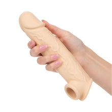 Manson CALEXOTICS - Performance MAXX 8'', pentru extensia penisului, din silicon, culoarea pielii