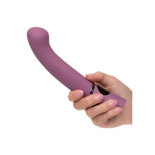 Aparat de masaj CALEXOTICS Orgasmatron Digital G-Wand, pentru corp și zonele intime, cu ecran LED, 10 funcții de vibrație, mov