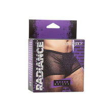 Boxeri sexy CALEXOTICS Radiance Boxer Briefs, lenjerie erotică pentru bărbați, din plasă cu strasuri, negru, mărime universală (50-3)