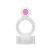 Inel vibrator pentru penis CASUAL LOVE Vibrating Ring for Couples, pentru erecții puternice și stimulare clitoris, transparent