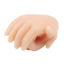 Masturbator CHISA T-Skin Abby’s Serving Hand, în formă de mâini împreunate, rezistent la apă, culoarea pielii
