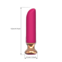 Plug anal vibrator CNT GUARD OFF Sweet Bomb Bevel, control prin aplicație, 9 funcții de vibrație, 12 cm, roz cu auriu