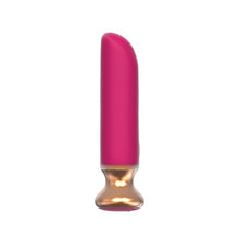Plug anal vibrator CNT GUARD OFF Sweet Bomb Bevel, control prin aplicație, 9 funcții de vibrație, 12 cm, roz cu auriu