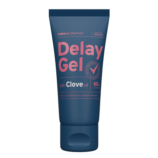 Gel COBECO Delay Gel Clove, cu ulei de cuișoare, pentru întârzierea ejaculării și erecții de durată, 60 ml