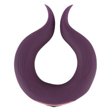 Inel vibrator pentru penis COUPLES CHOICE Couple’s Ring, 10 funcții de vibrație, rezistent la apă, diametru 3.7 cm, mov