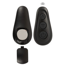 Vibrator cupluri COUPLES CHOICE Lay-on Multi Toy, stimulator clitoris și masturbator, 10 funcții de vibrație, negru cu albastru