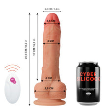 Vibrator realistic Mr Rick - Cyber, 20.9 cm
