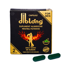 Capsule premium DIBLONG, pentru potenta, erectie, impotriva ejacularii, 100% natural, efect rapid si de lunga durata, 1 cutie x 2 buc