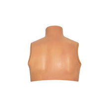 Crop Top - Alter Ego, din silicon 100% dotat cu sani plini si moi, sfarcuri realiste, S/M/L