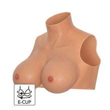 Crop Top - Alter Ego, din silicon 100% dotat cu sani plini si moi, sfarcuri realiste, S/M/L