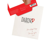 Chilot sexy DARING INTIMATES Alessandra Crotchless Panty, design încrucișat cu dantelă și plasă, negru, mărime L/XL, model 76014