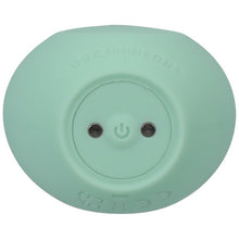 Stimulator clitoris DOC JOHNSON Ritual Chi, din silicon moale, 10 funcții de vibrație, rezistent la apă, verde turcoaz