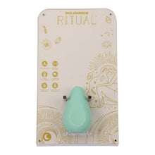 Stimulator clitoris DOC JOHNSON Ritual Chi, din silicon moale, 10 funcții de vibrație, rezistent la apă, verde turcoaz