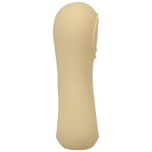 Stimulator clitoris DOC JOHNSON Ritual Sol, din silicon moale, cu pulsații, 10 funcții de vibrație, rezistent la apă, galben