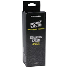 Cremă DOC JOHNSON Rock Solid Enhancing, pentru mărirea penisului în lungime și grosime, cu efect ușor de răcire, 56 ml