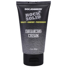 Cremă DOC JOHNSON Rock Solid Enhancing, pentru mărirea penisului în lungime și grosime, cu efect ușor de răcire, 56 ml