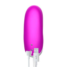 Stimulator DOUBLE ACTION No. Thirteen, pentru clitoris și punctul G, 10 funcții de pulsație, 10 funcții de vibrație, roz cu alb