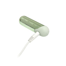 Vibrator multifuncțional DREAMTOYS Glam 3-In-1 Play Kit, purtare pe deget sau ca inel de penis, 7 funcții de vibrație, 3 viteze, verde