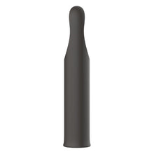 Aparat de masaj DREAMTOYS Nude Ace Massager, pentru corp și zone intime, 10 funcții de vibrație, rezistent la apă IPX6, gri